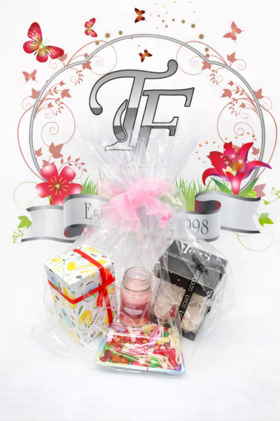 Mother’s Day Hampers - Mother’s Day Hampers - £69.50 includes a pamper set, teddy/heart luxury teddy, presented in a deluxe box. Large candle, and a platter of sweets. (Mixed variety)